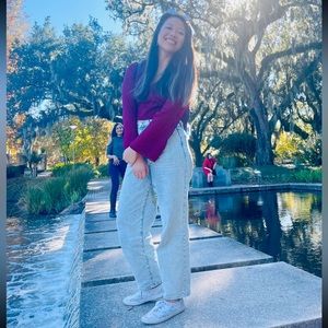 FRAME Jeans Ultra High Rise Barrell